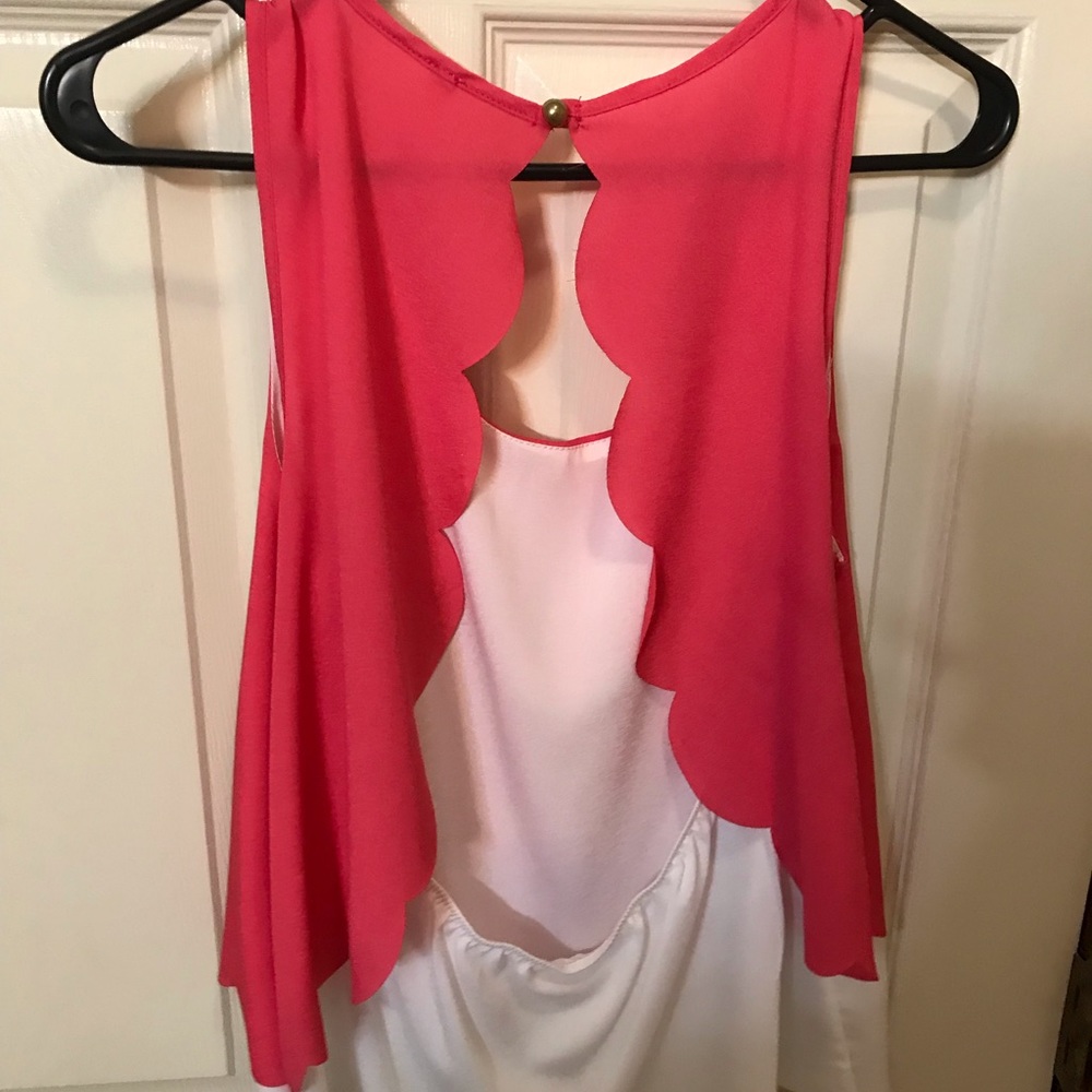 Open back boutique top